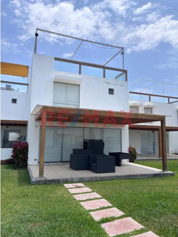 Casa De Playa Amoblada En El Condominio Asia Del Sur, Km 108 De La Panamericana Sur, Playa Sarapampa - 1