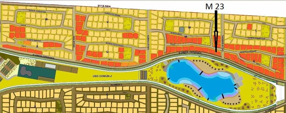 LOTE EN PRIMER FILA M 23 HACIENDA LA JOYA - 1